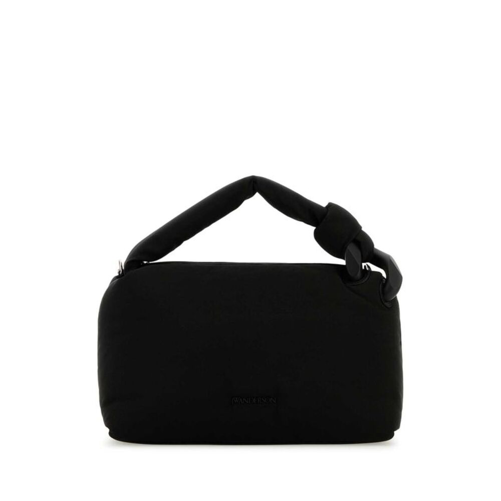Jw Anderson Women Black Fabric Jwa Puffy Handbag
